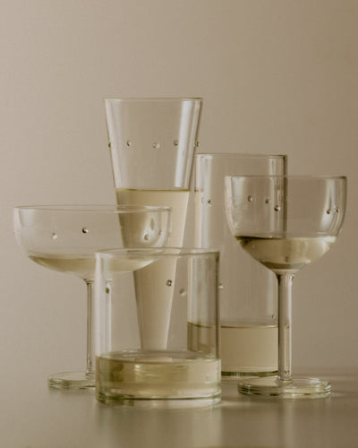 Roma Coupe Set - Clear w/ Swarovski Crystal - Editorial Three