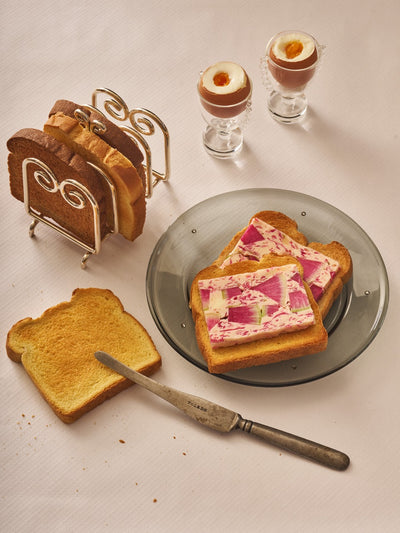 The Porter Toast Rack (Limited Edition) - Silver Plated Brass - Editorial Two