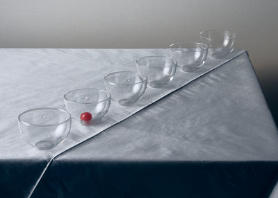 Aperitivo Bowl Set - Clear w/ Swarovski Crystal - Editorial Four