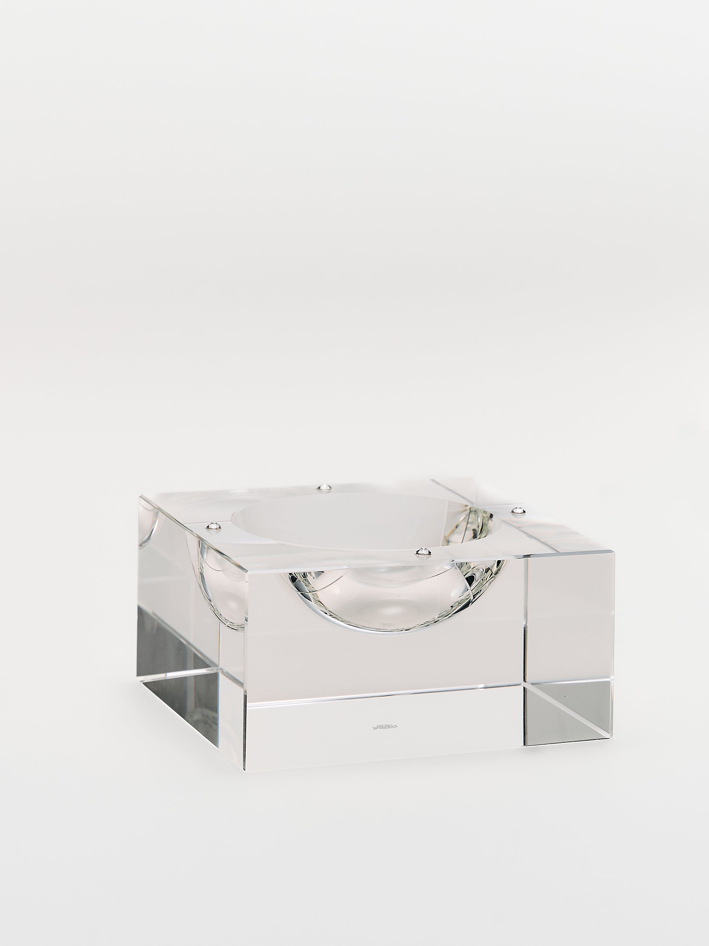 Capri Tray - Clear w/ Clear Swarovski - Product Image