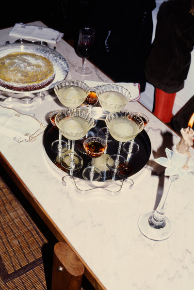 Cosmo Cordial Coupe Set - Clear - Editorial Two