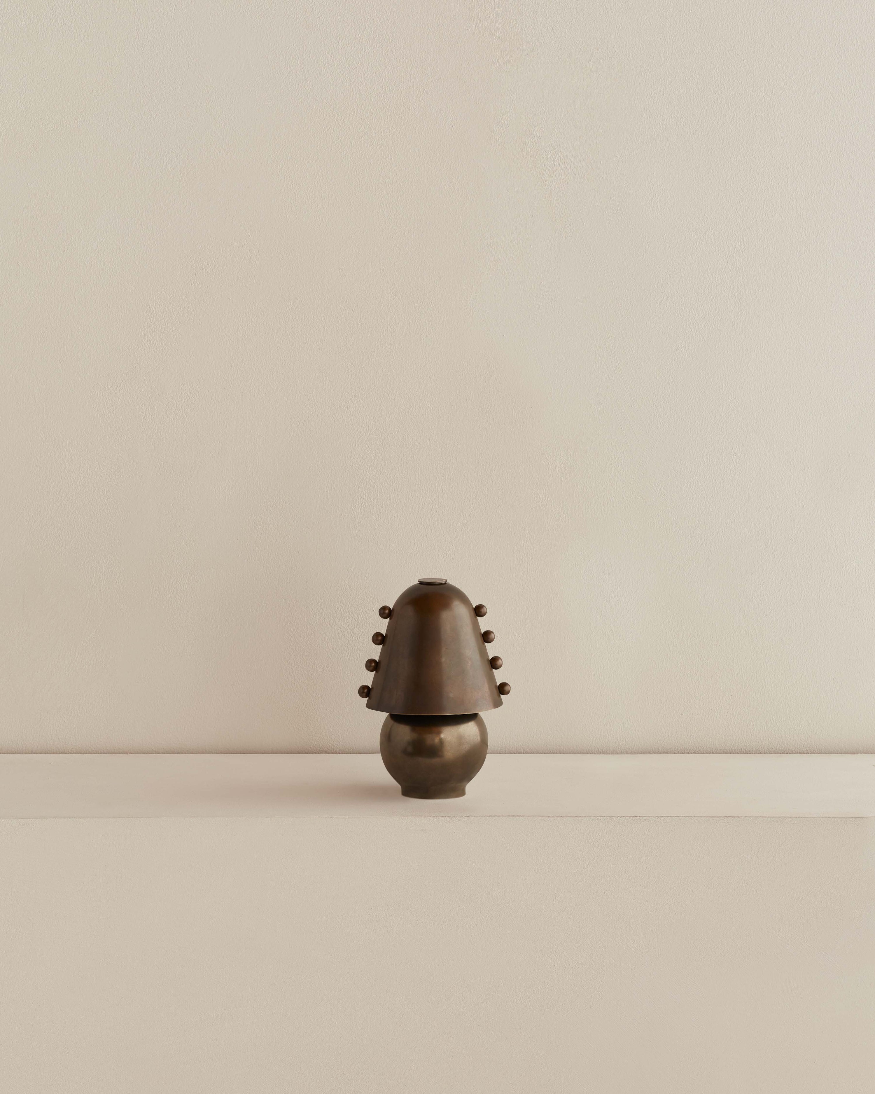 Brass Gemma Table Lamp, Small