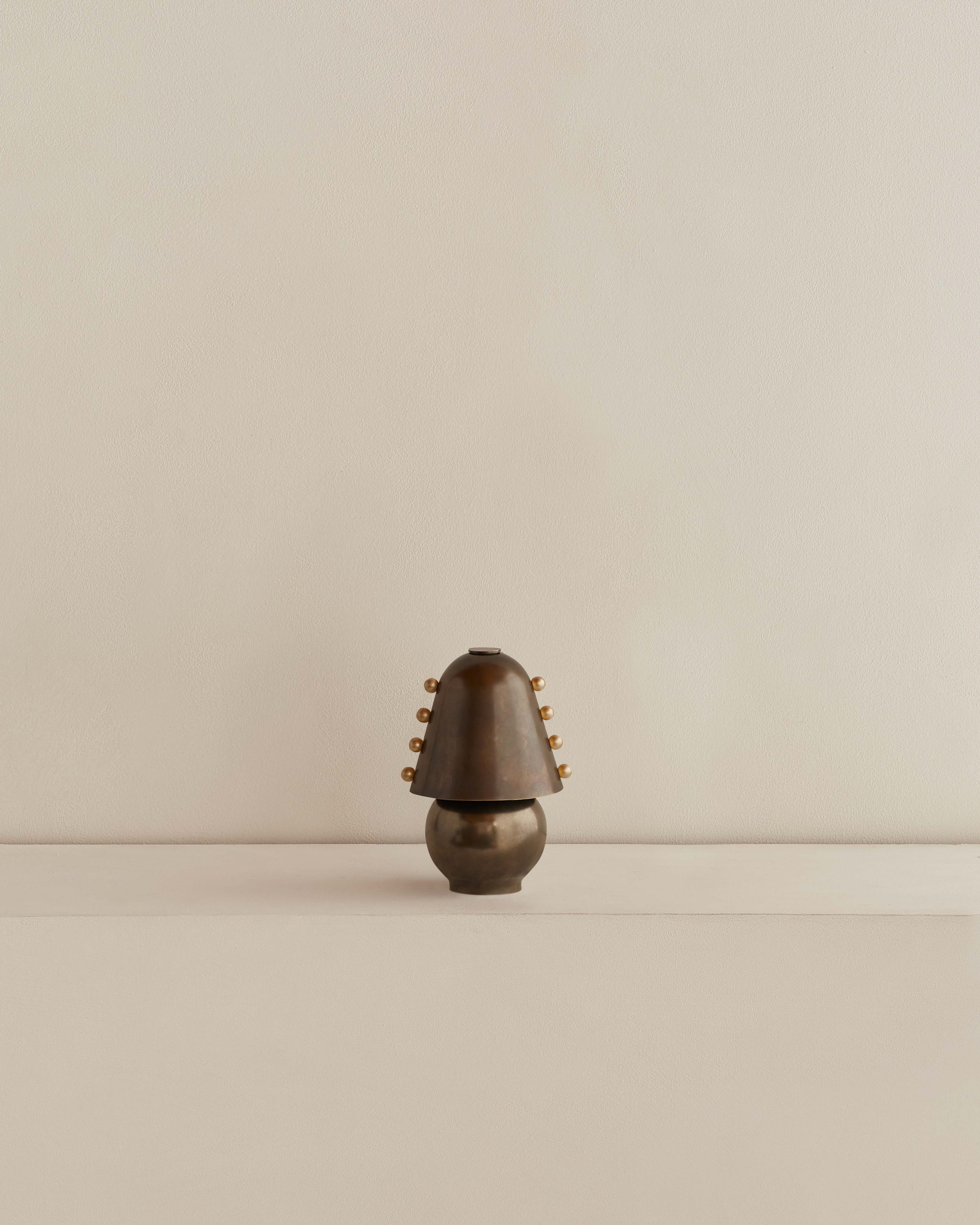 Brass Gemma Table Lamp, Small