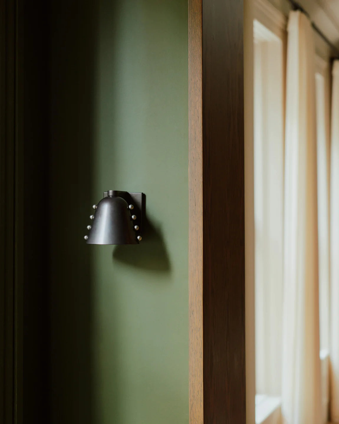 Brass Gemma Sconce Small