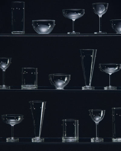 Roma Coupe Set - Clear w/ Swarovski Crystal - Editorial Two