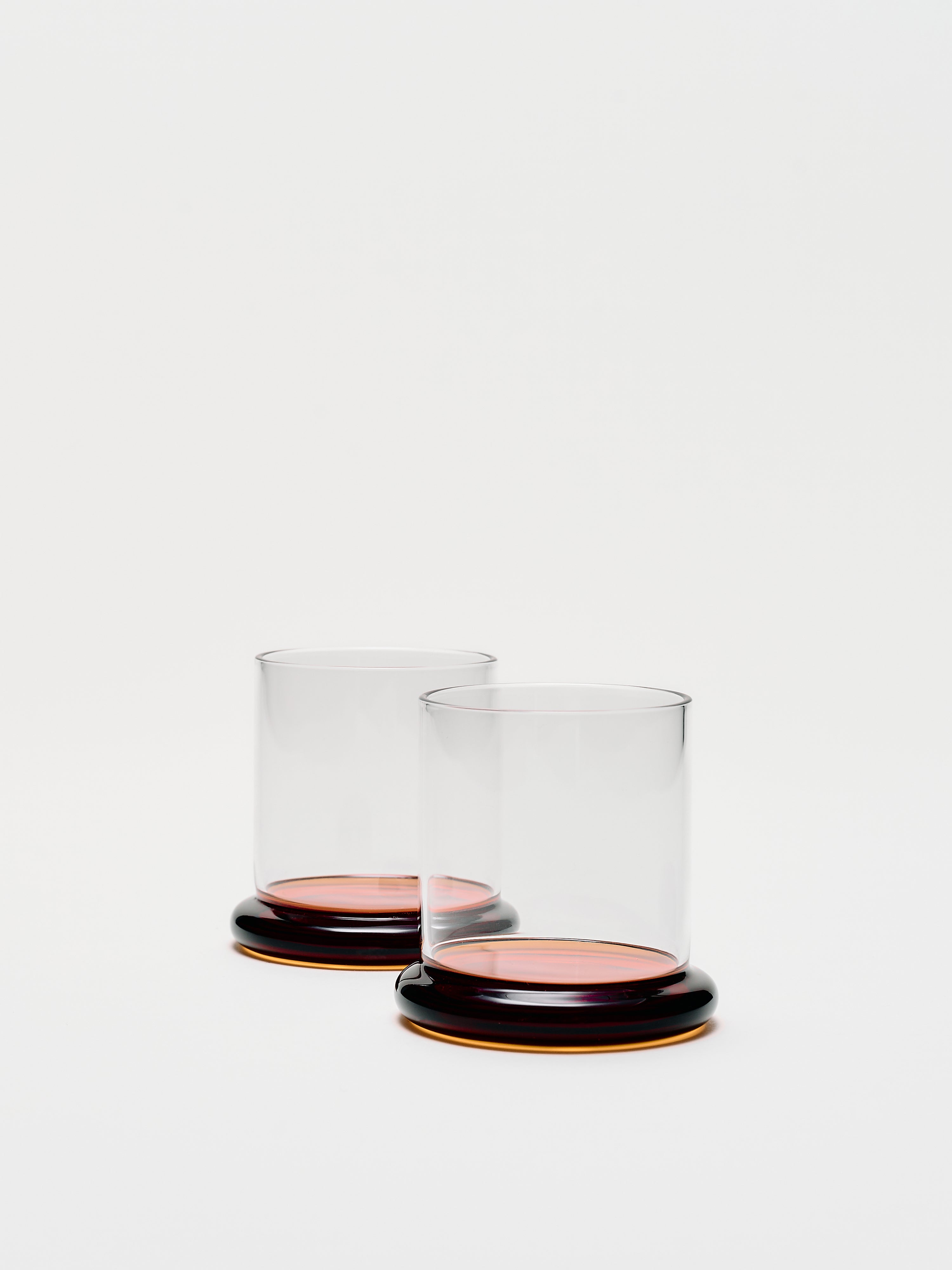 Fritter Tumbler Set - Amber - Product Image