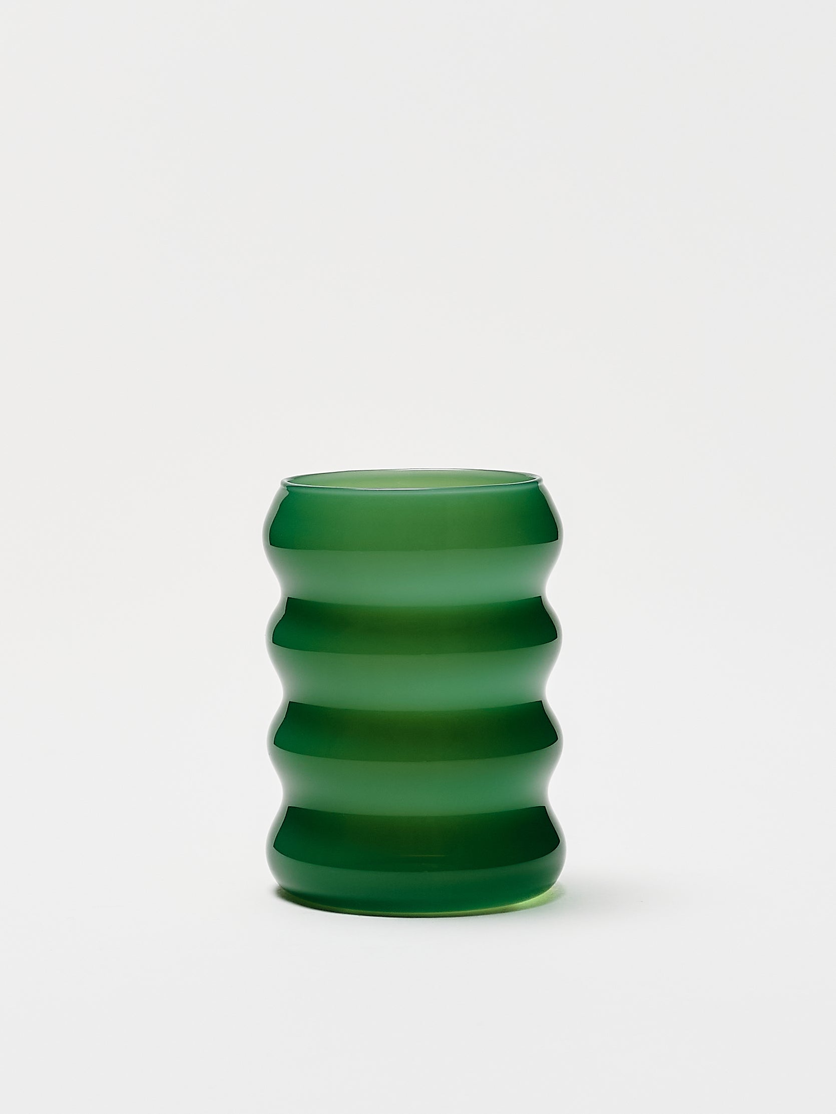 Opaque Ripple Cup Set - Jade