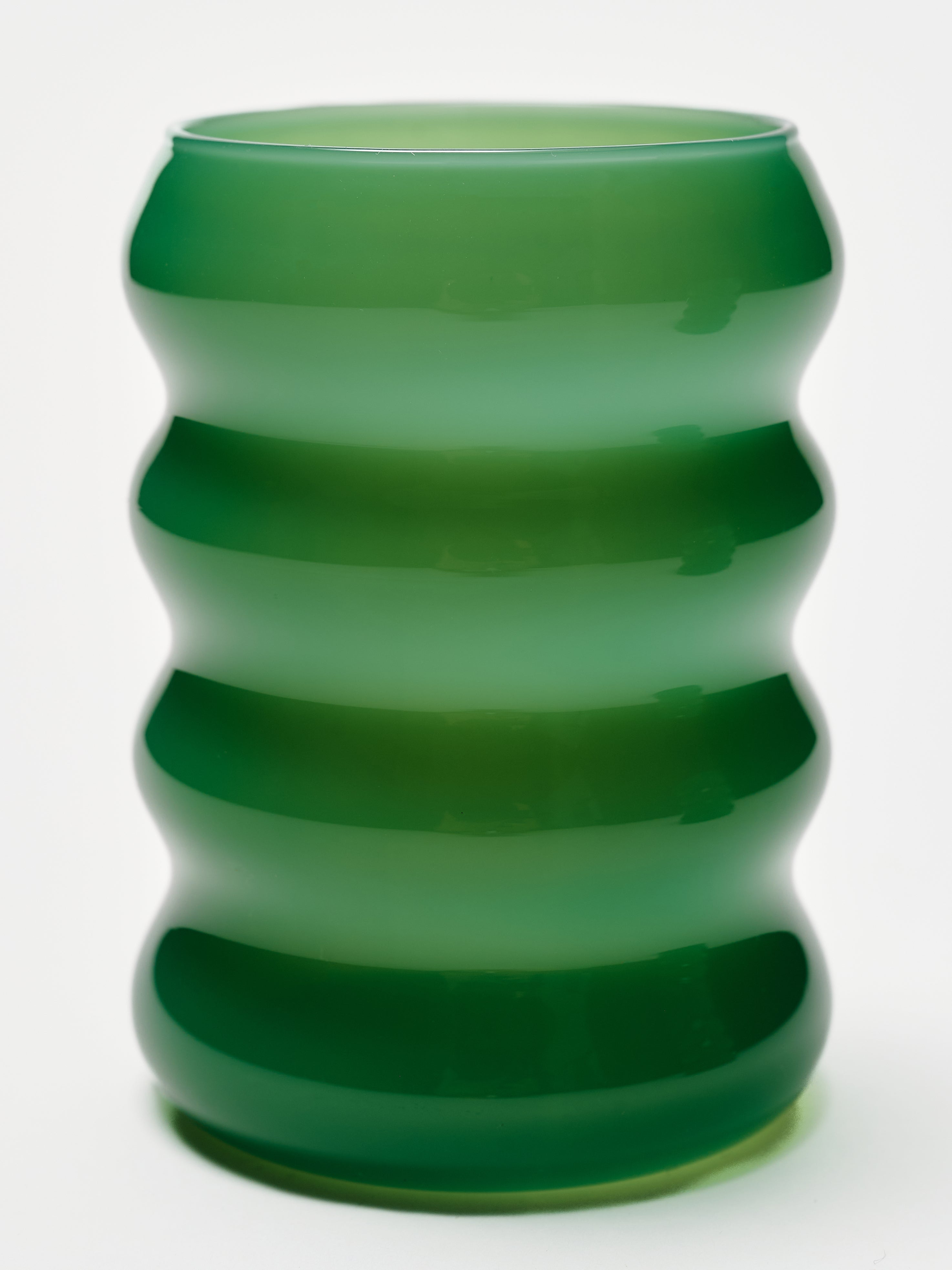Opaque Ripple Cup Set - Jade 