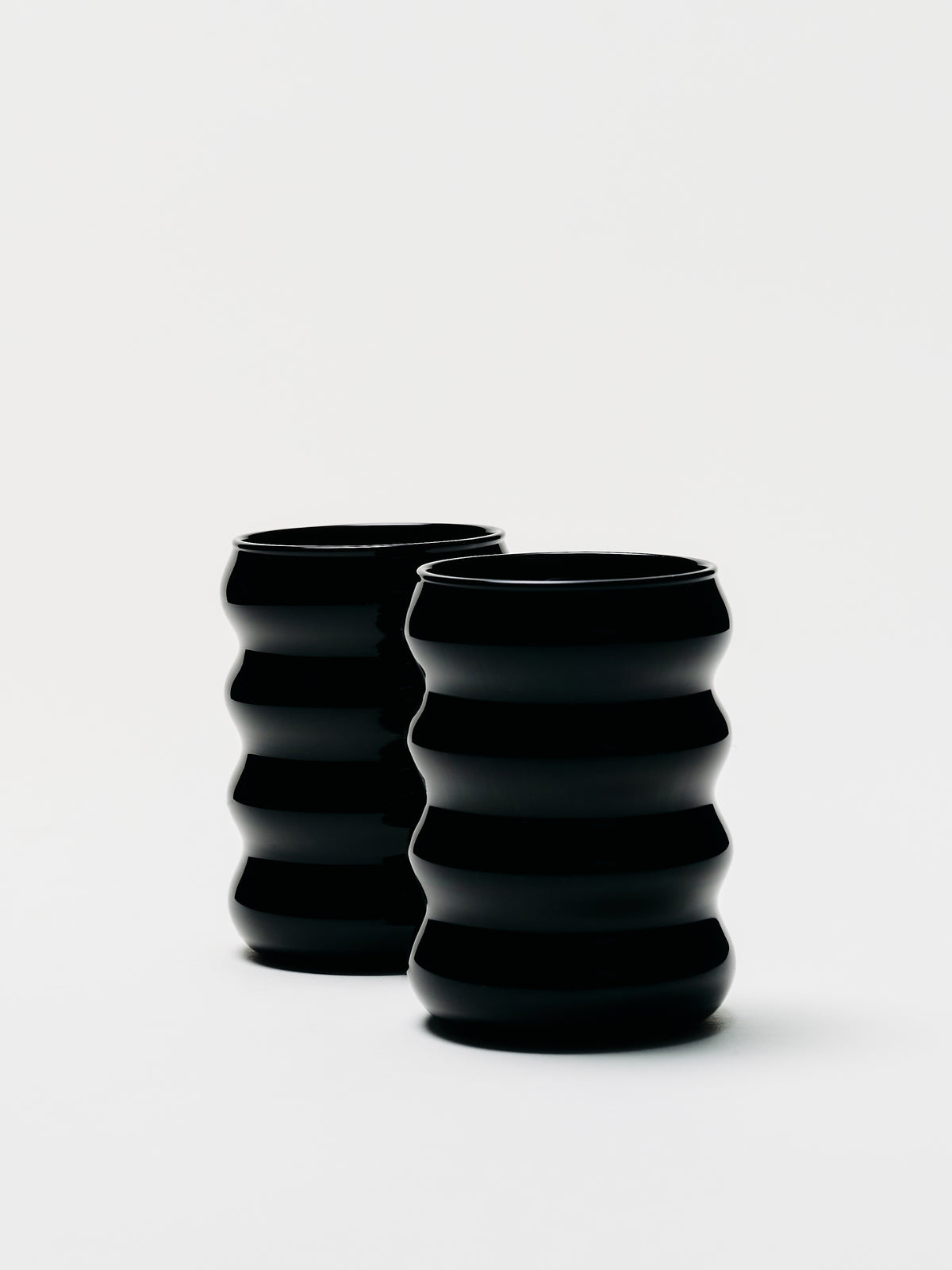 Opaque Ripple Cup Set