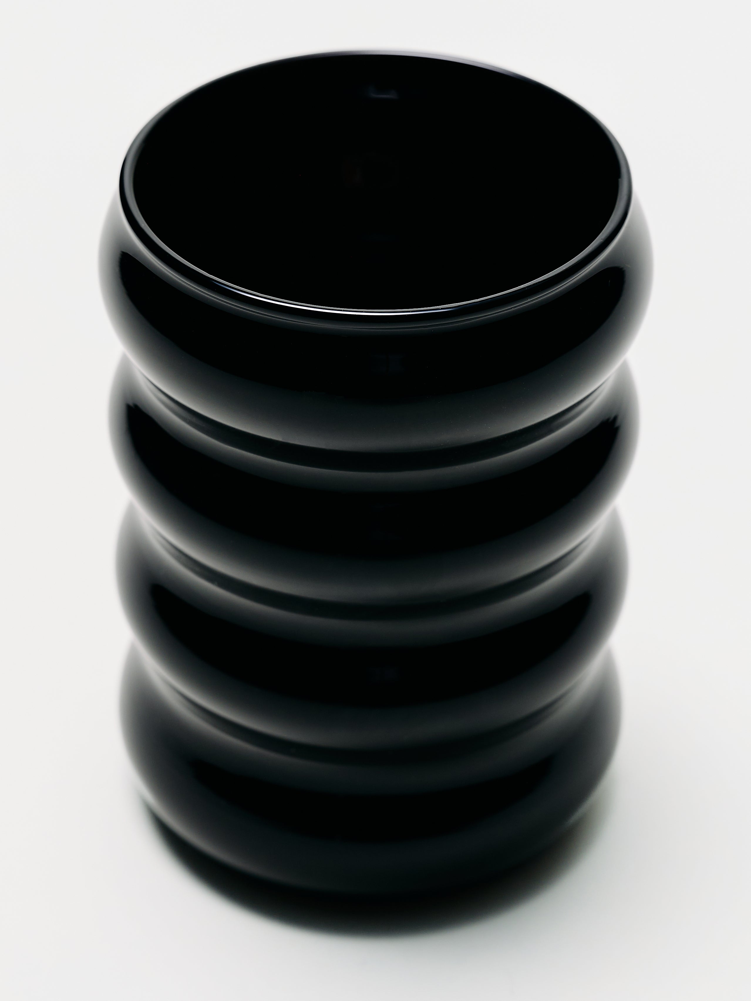 Opaque Ripple Cup Set - Onyx