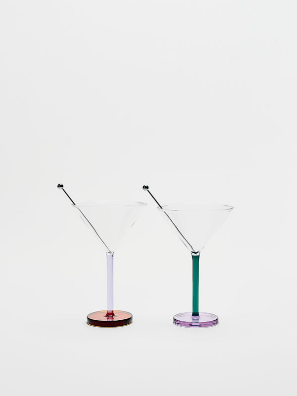 Piano Cocktail Glass Set