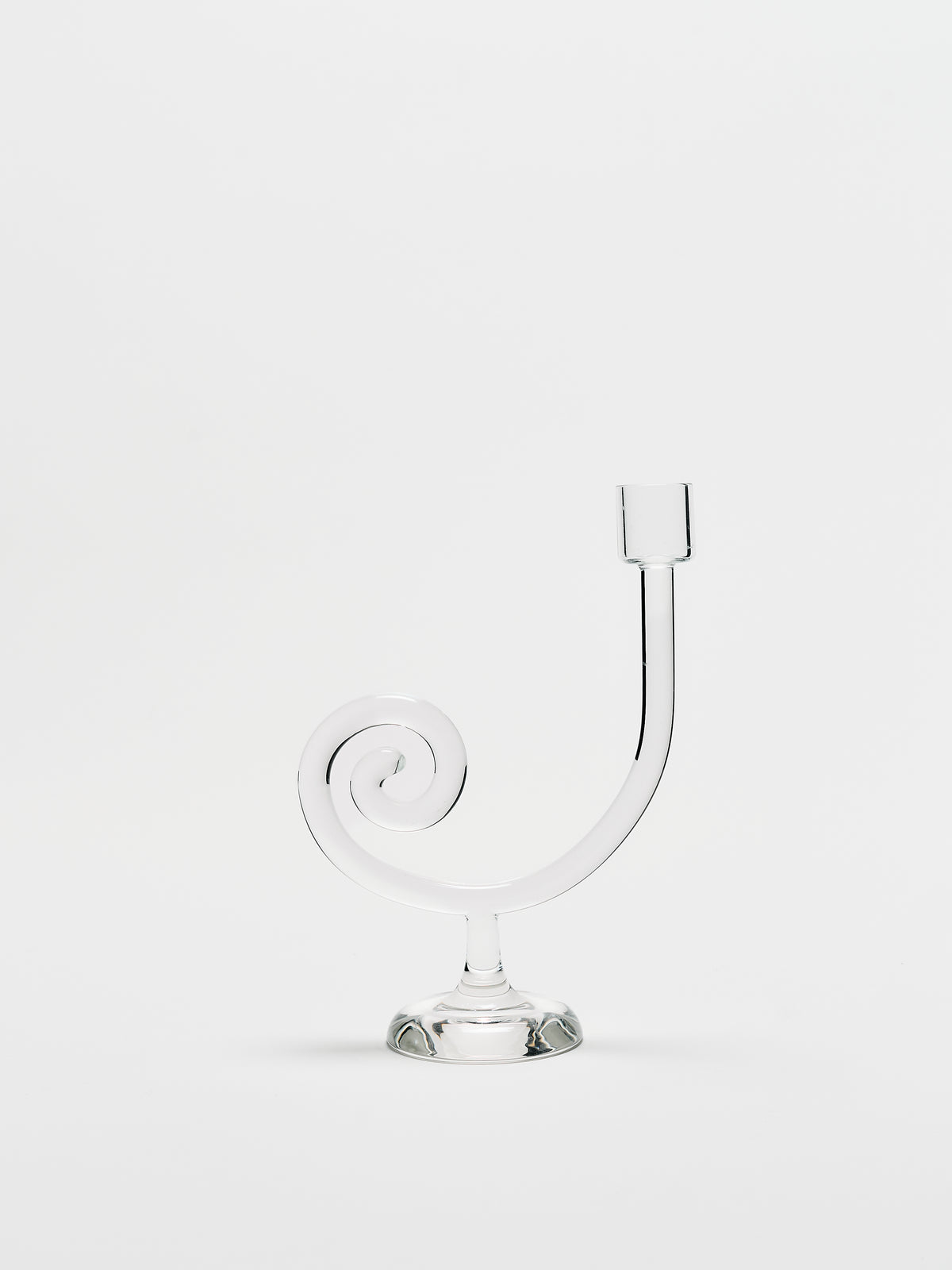 Single Stem Spiral Candleholder