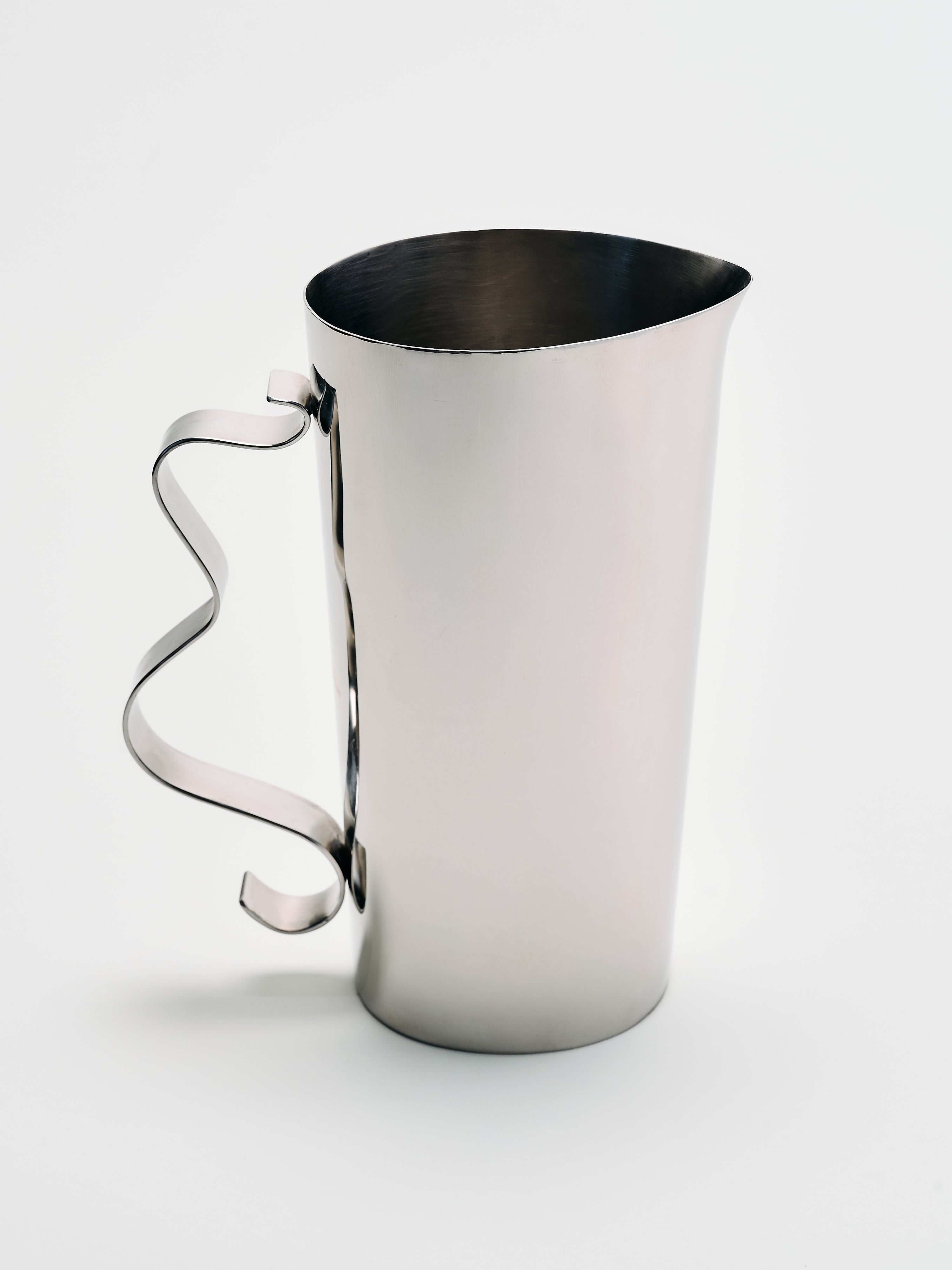Squiggle Pitcher - Stainless Steel - Product Image
