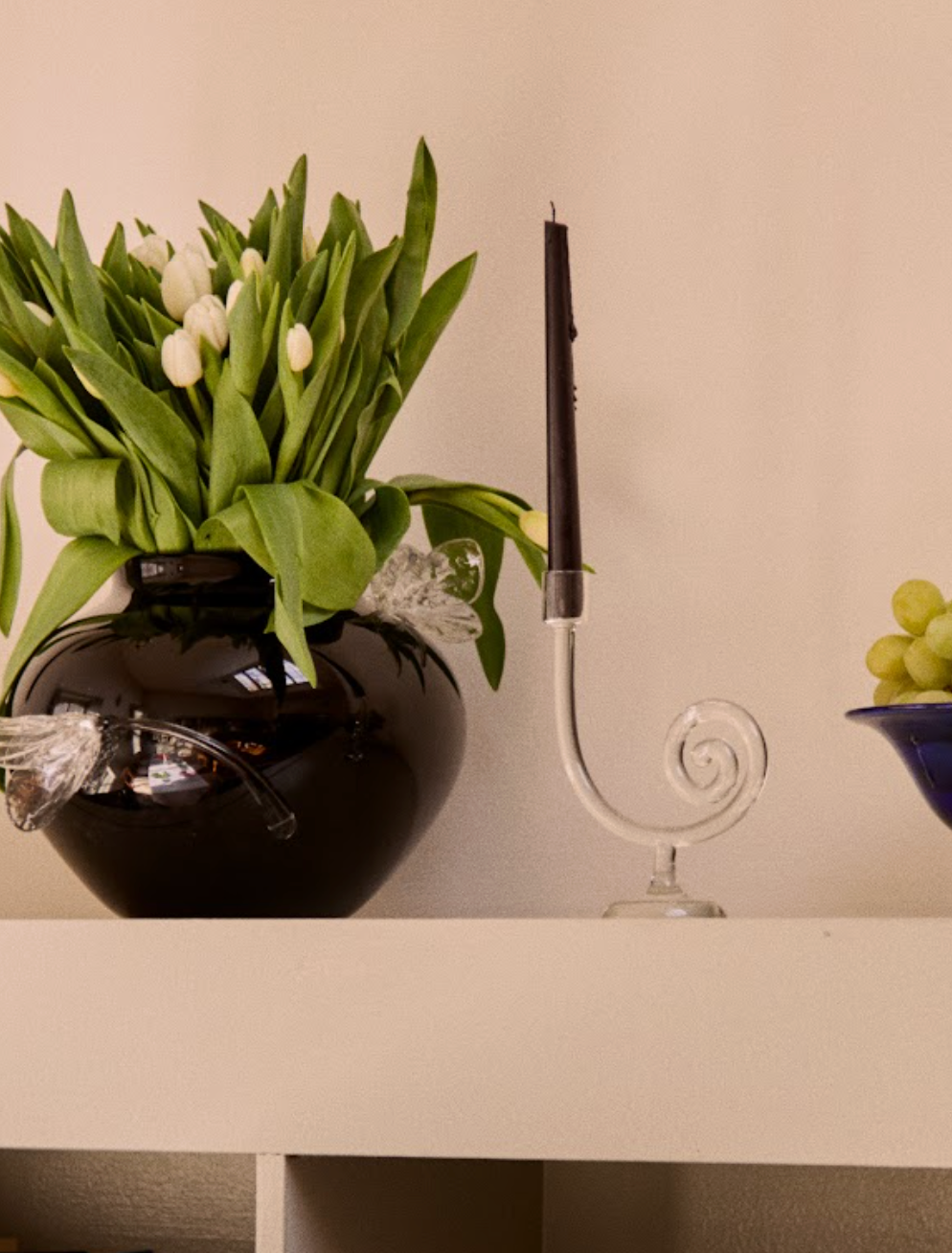 Single Stem Spiral Candleholder