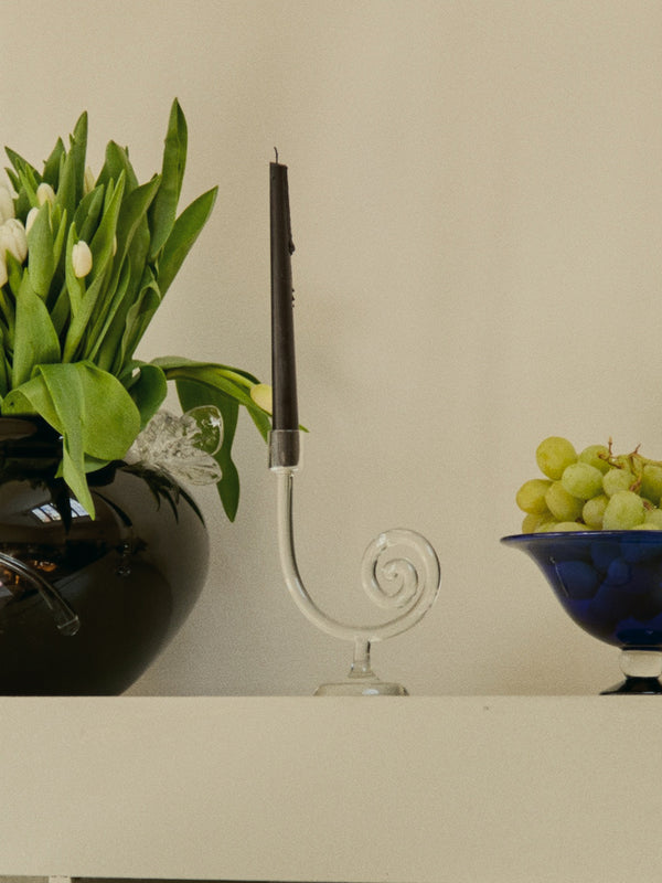 Single Stem Spiral Candleholder