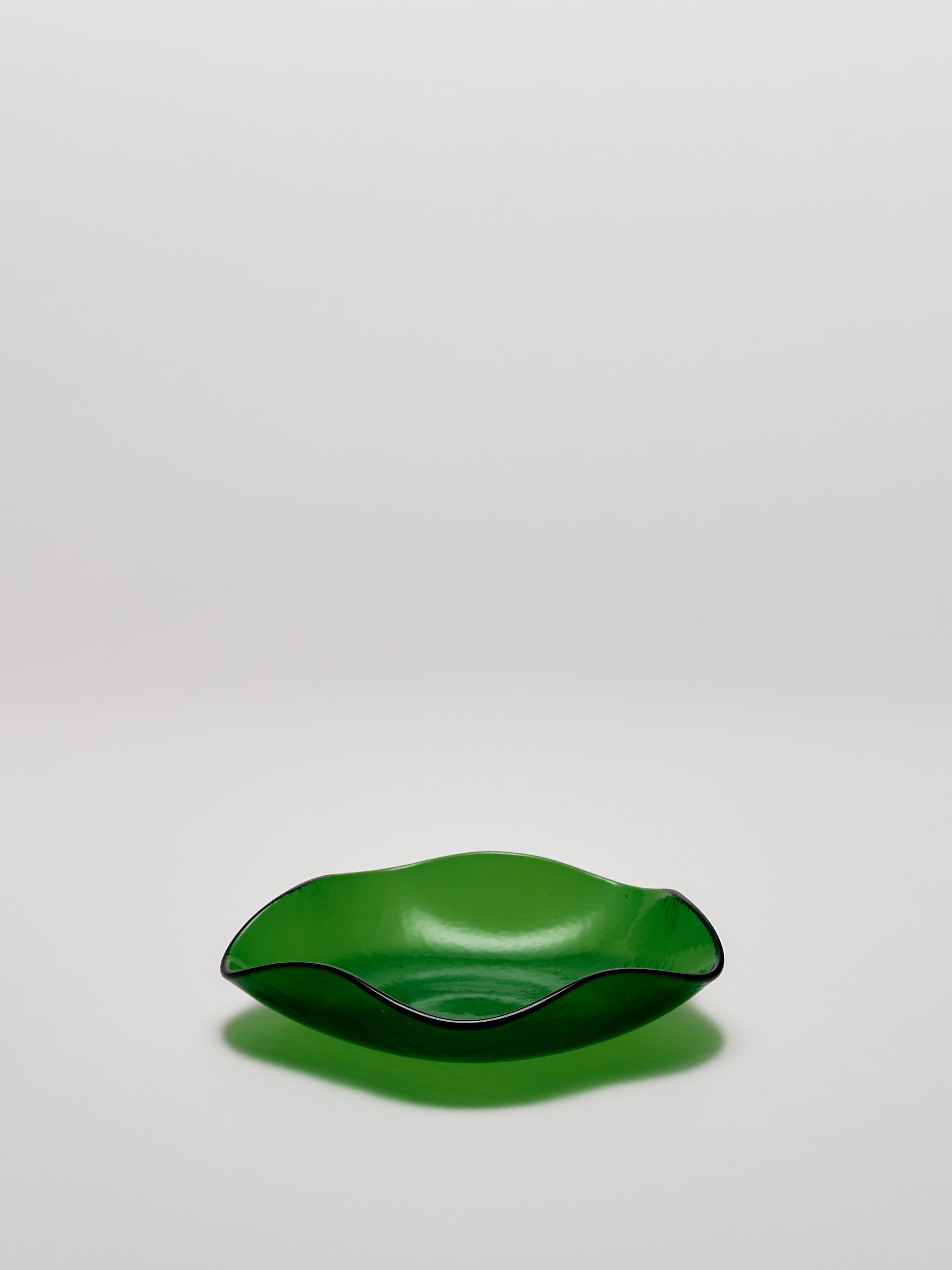 Small Petal Plate - Candy Green - Product Image