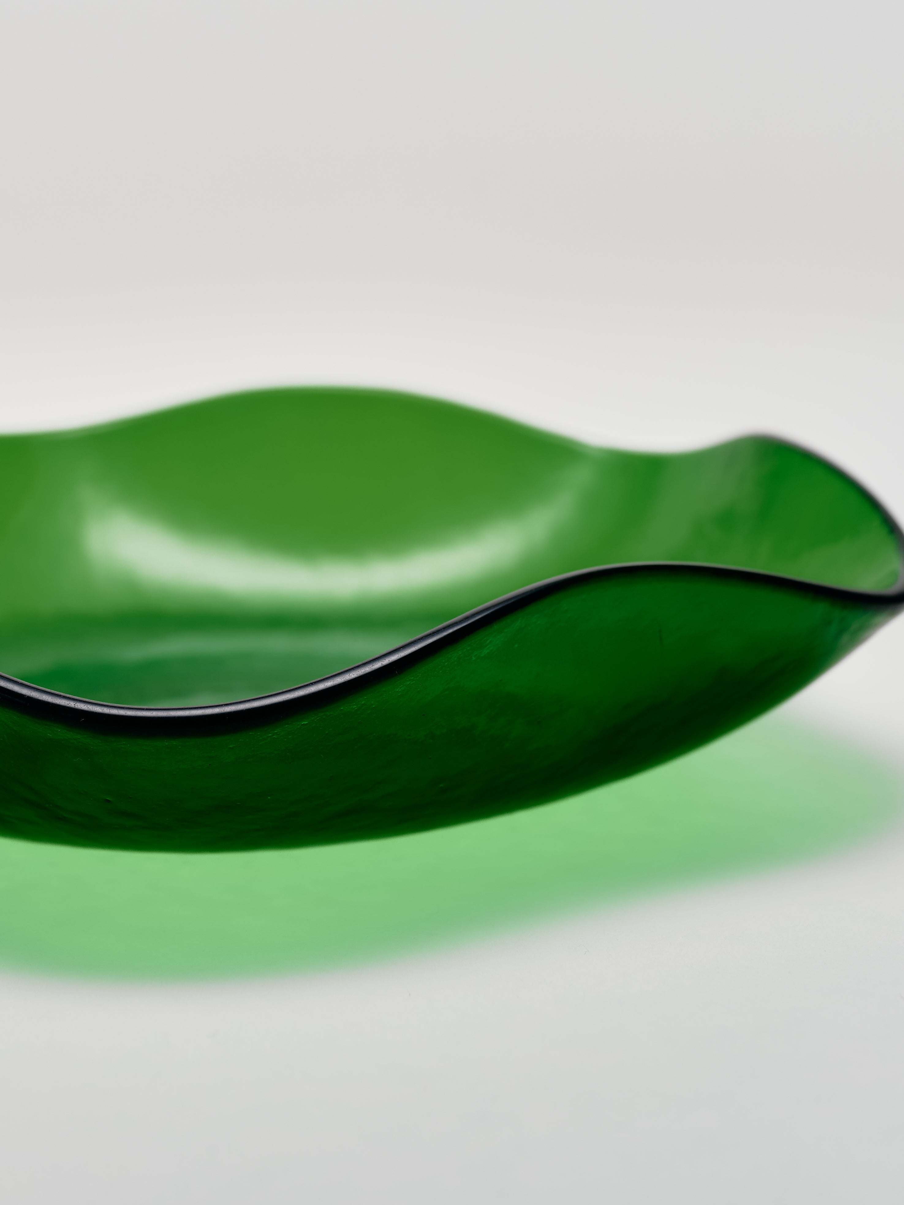 Small Petal Plate - Candy Green