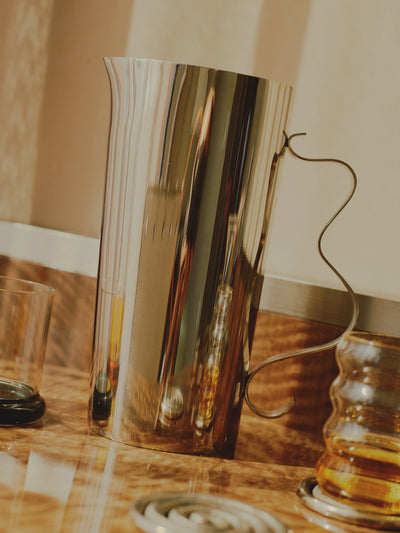 Squiggle Pitcher - Stainless Steel - Editorial One